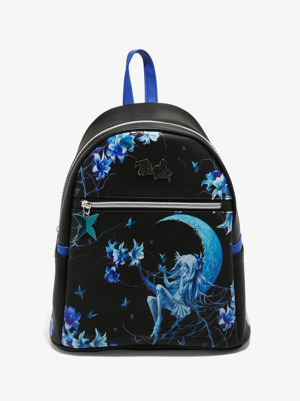Hot Topic Fairies By Trick Blue Fairy Moon Mini Backpack